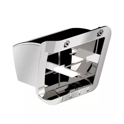 CHROME PLASTIC ASHTRAY TRIM FOR 2006 AND NEWER PETERBILT 22994 UP