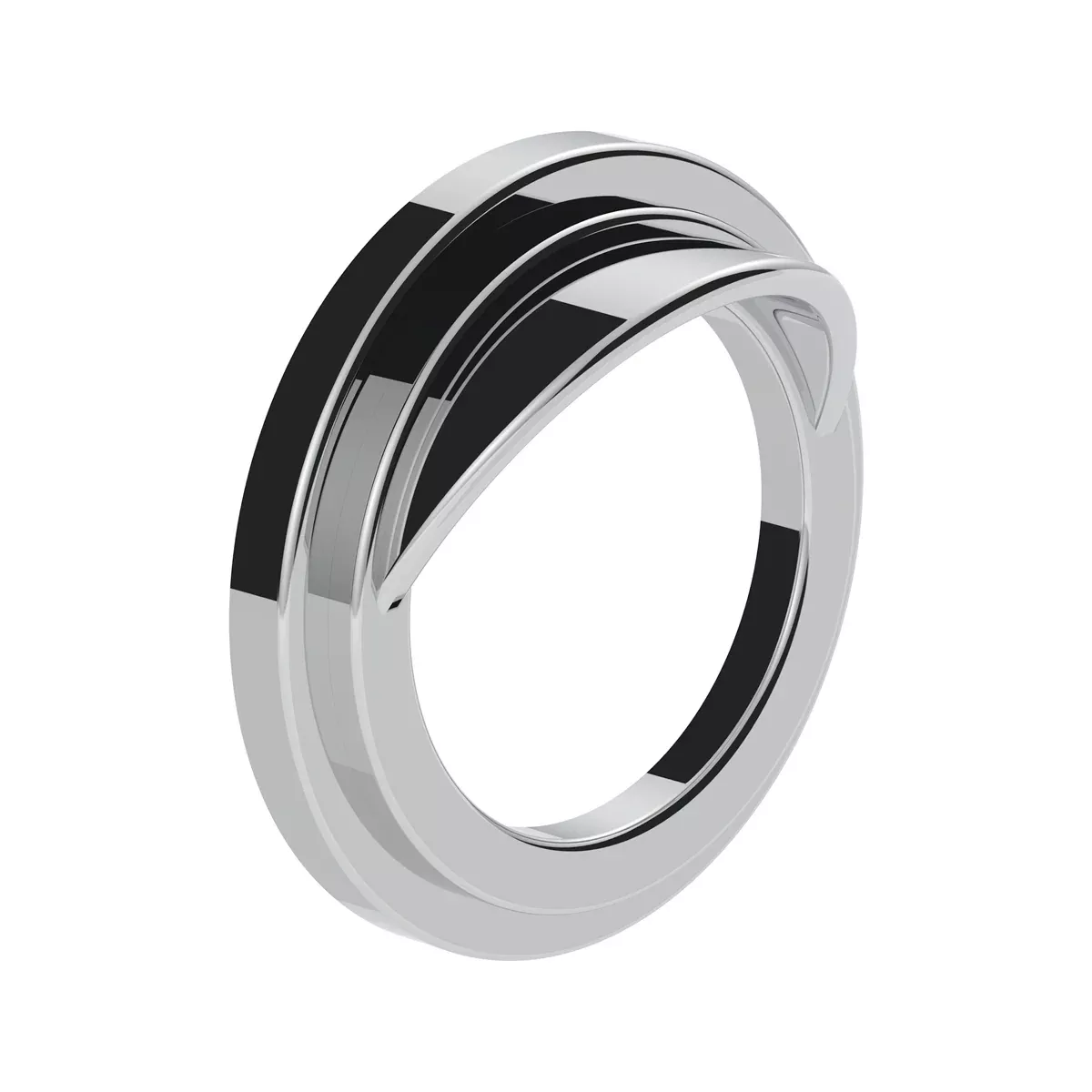 Chrome Plastic Small Gauge Cover With Visor For Freightliner 20561 UP