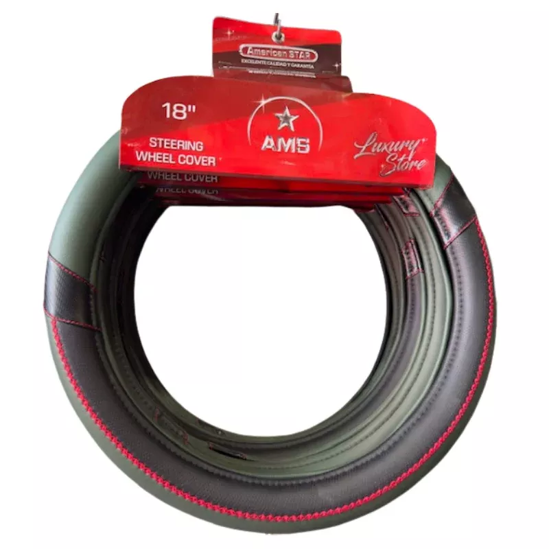 COVER WHEEL 18 GREEN/RED AMS