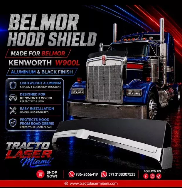 DEFLECTOR BELMOR KENWORTH W900L AEROSHIELD II