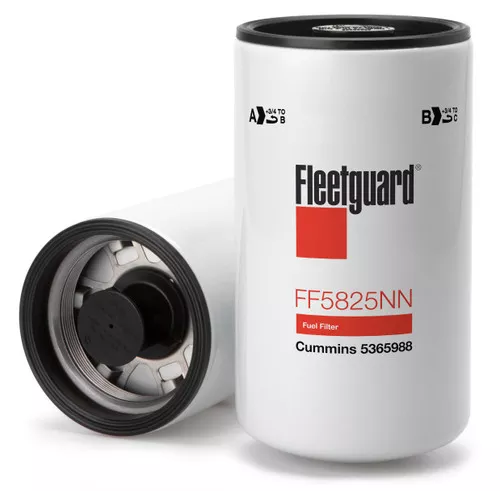 FF5825NN Fleetguard Fuel Filter, Spin-On, NanoNet