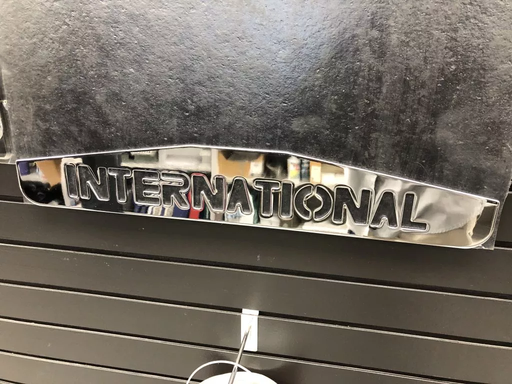 Fleetrite International Trucks Logo Mudflap Bottom Weight