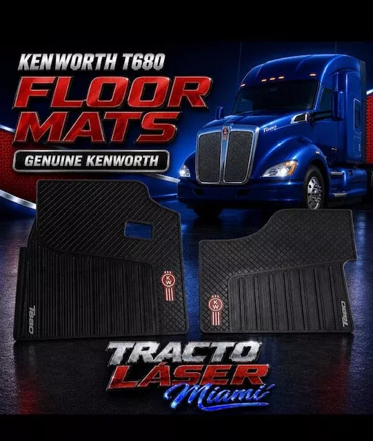 FLOOR MATS KENWORTH T680 X 2 GENUINE