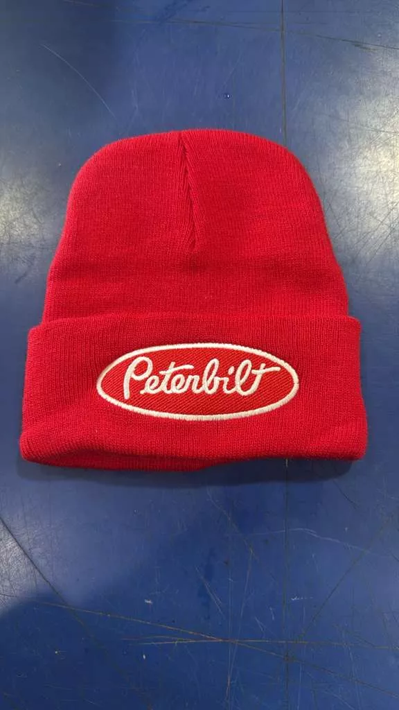 GORRO PARA EL FRIO PETERBILT RED