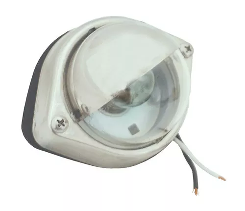 Grote Auxiliary Lighting, Chrome Hooded Courtesy Light | 60361