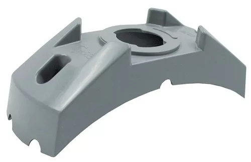 Grote Bracket, 4 5/8", Gray, Radius Corner Mount For 2 And 25" Pc Light | 43760