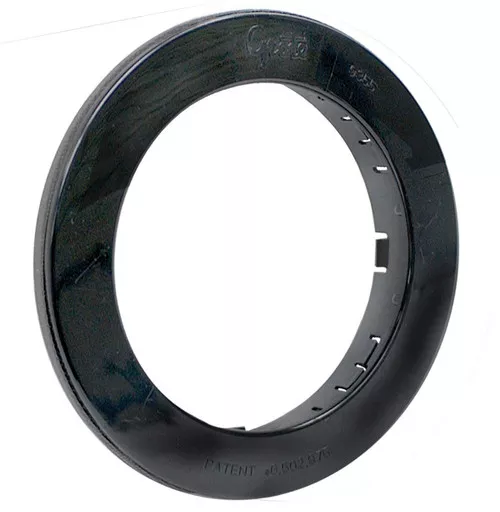 Grote Bracket, 4", Black, Plastic Theft Resistant Flange | 93552