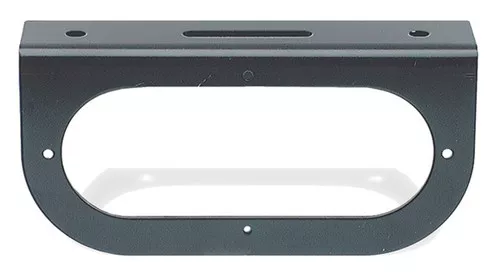 Grote Bracket, Black Enamel, Oval Light Mount | 43362