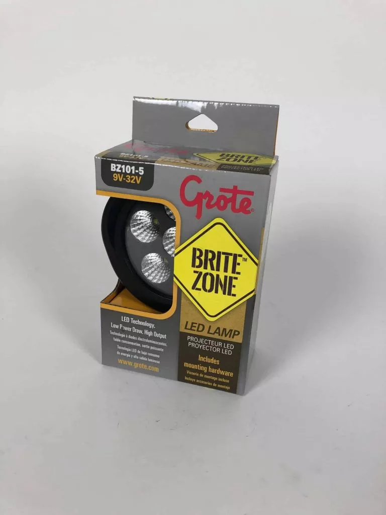 Grote Brite Zone 4.5” Round projector LED work light
