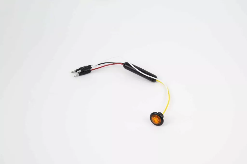 Grote Dual Intensity MicroNova LED clearance marker light- Amber w/ Grommet