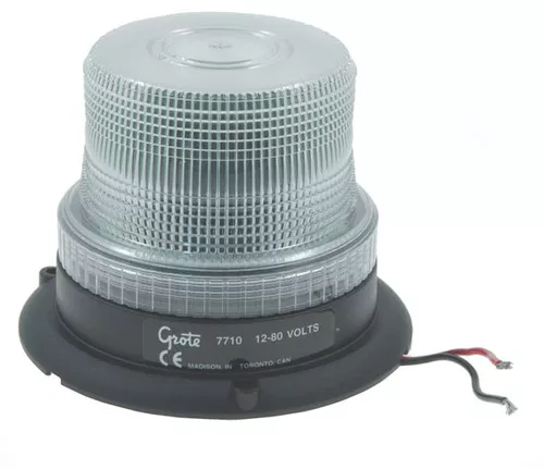 Grote Emergency Light, Clear, Single Flash, Mighty Mini-Strobe | 77101