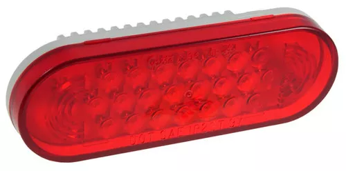 Grote Emergency Light, Red, Supernova Oval LED Strobe | 77362