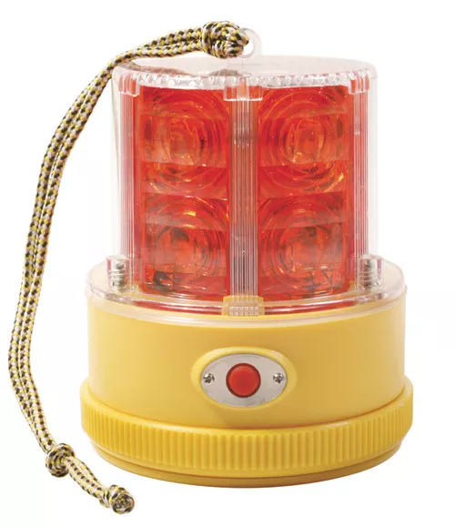 Grote Emergency Light Red Warning Light Multi Use LED Battery Powered | 77912