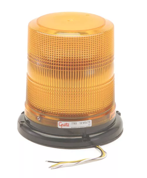Grote Emergency Light Yellow Profile Supernova LED Strobe Permanent Mnt I | 77833