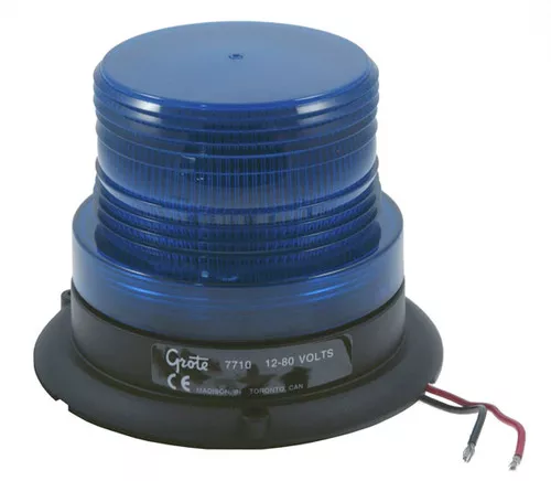 Grote Emergency Lighting, Blue, Single Flash, Mighty Mini-Strobe | 77105