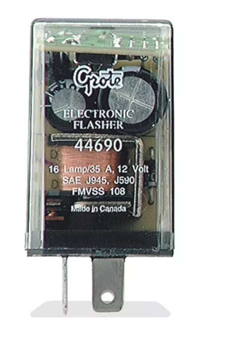 Grote Flasher, 16-Light Electronic Flasher, 2 Terminal | 44690