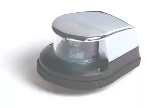Grote License Light, Chrome, Stepwell Design | 60351
