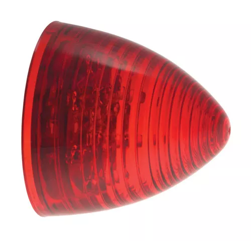 Grote M/C, 2 1/2" Red Beehive, Hi Count LED | G1082