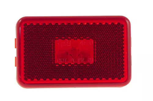 Grote M/C 3" X 2" Light, Red | 45232