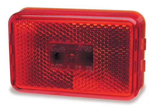 Grote M/C 3" X 2" Light, Red, LED Marker | 47502