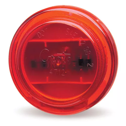 Grote M/C Light, 2.5", Red, Supernova LED | 47122