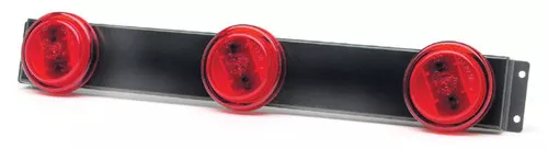 Grote M/C Light, 25" Red, Supernova LED 3-Light Bar | 49162
