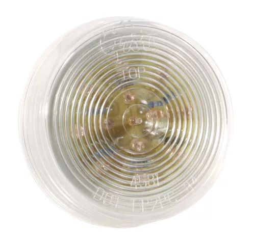Grote M/C Light, 25", Yellow, Hi Count LED, W/Clr Lens | G1043
