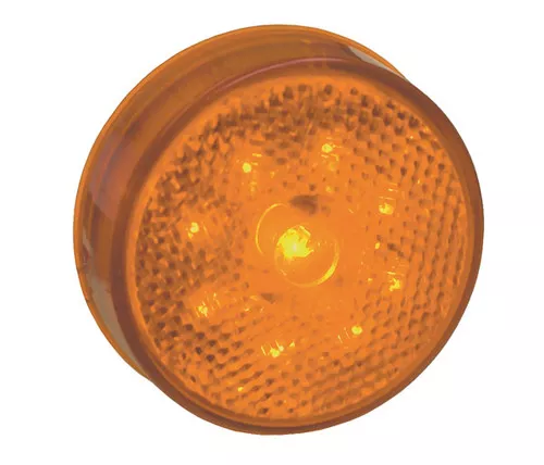 Grote M/C Light, 25", Yellow, Reflex, Hi Count LED (9 Diode) | G1003