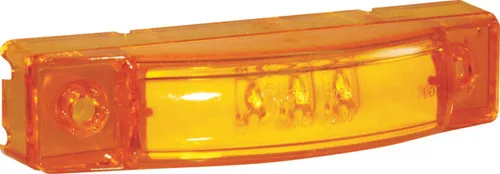 Grote M/C Light, 3" Center, Yellow, Dual Intensity, LED | 49253