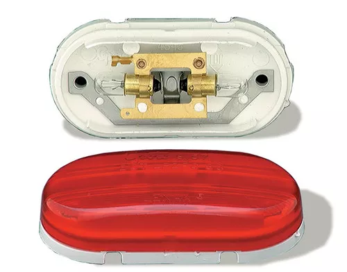 Grote M/C Light, Red, 2-Bulb No-Splice | 45432