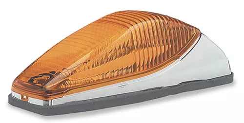 Grote M/C Light, Yellow, OEM-Style Chrome Aerodynamic | 46823