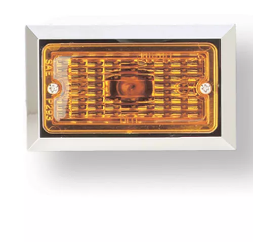 Grote M/C Light, Yellow, Rectangular | 47053