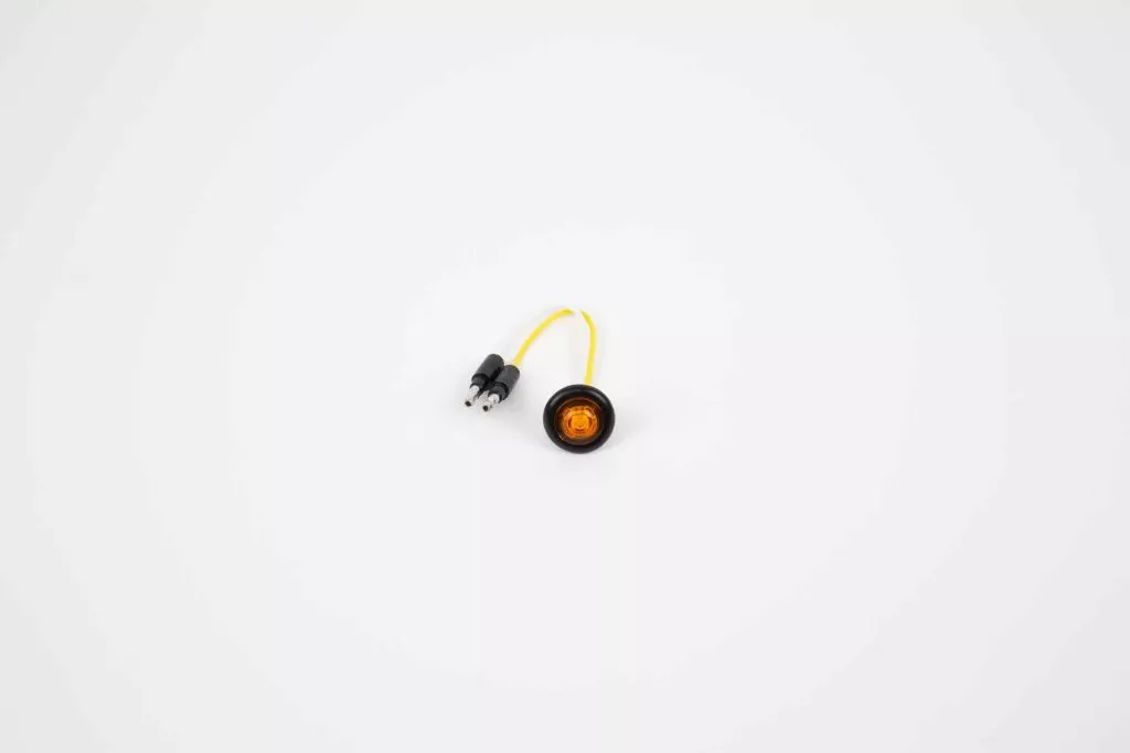 Grote MicroNova LED clearance marker light- Amber w/ Grommet