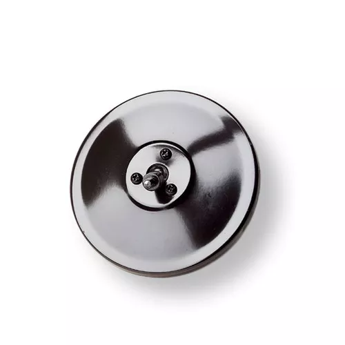 Grote Mirror, 5", Black, Round CLight-On Stack & Spot Assy | 28032