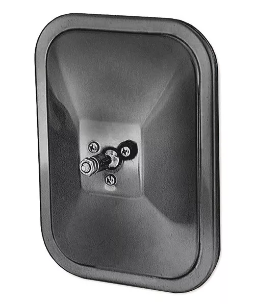 Grote Mirror, Black, Rolled-Rim W/ Ball Swivel | 12072