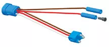 Grote Pigtail, Female Pin Light, MID-Turn Adaptor | 66820