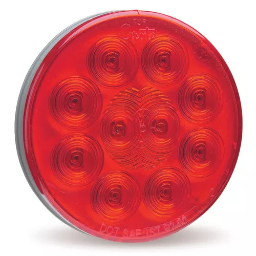 Grote S/T/T 10 Diode 4" Supernova LED Single System Red Hard-Wired | 53532