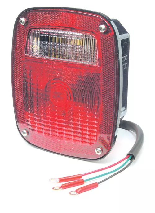 Grote S/T/T Light Red 2-Stud Mack/Dodge Torsion-Mount | 50992