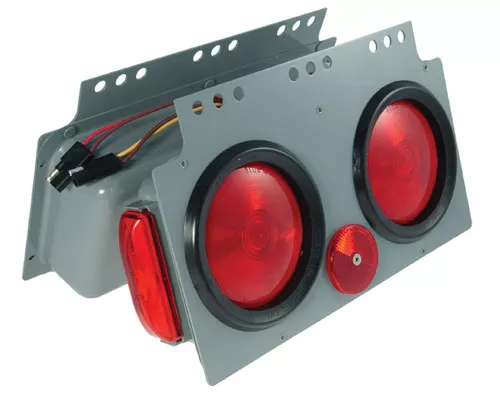 Grote S/T/T Light, Red, 4" Light, Module W/Side Marker, LH | 51032