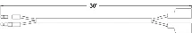 Grote Trailer Wiring, 2' 6" (30") Clearance Light Jumper | 66155
