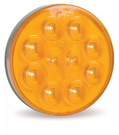 Grote Turn Light, 4", Yellow, 24 Volt, 10 Diode | 52093