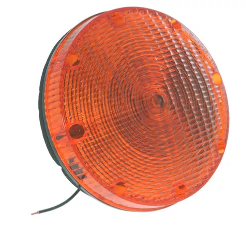 Grote Turn Light, 7", Yellow, School Bus, Single Contact | 56073