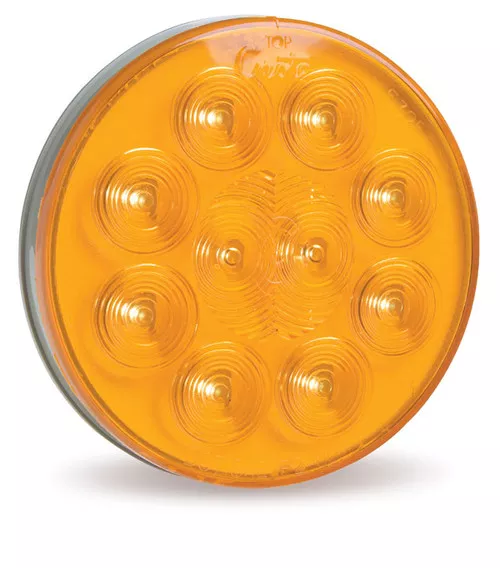 Grote TurnLight, Yellow, Supernova LED 10 Diode Grommet Mount | 53253
