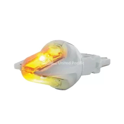 HIGH POWER DUAL LED 3157 BULB - AMBER 36547