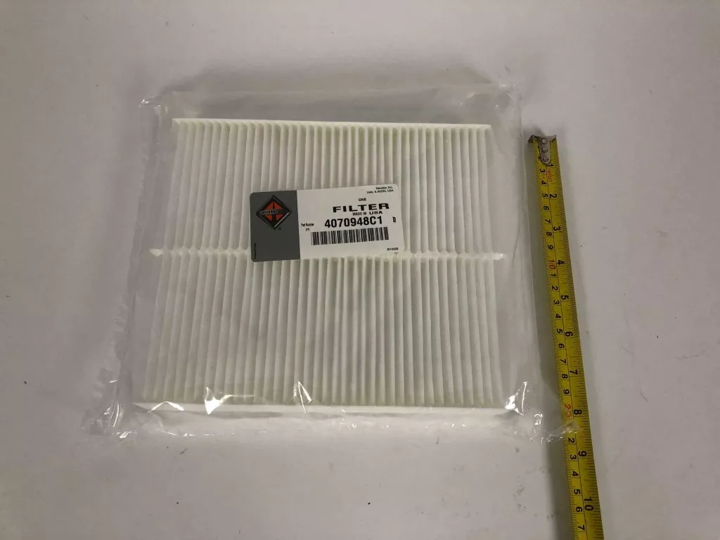 International Cabin air filter for HV, MV, HX, LT, RH truck applications