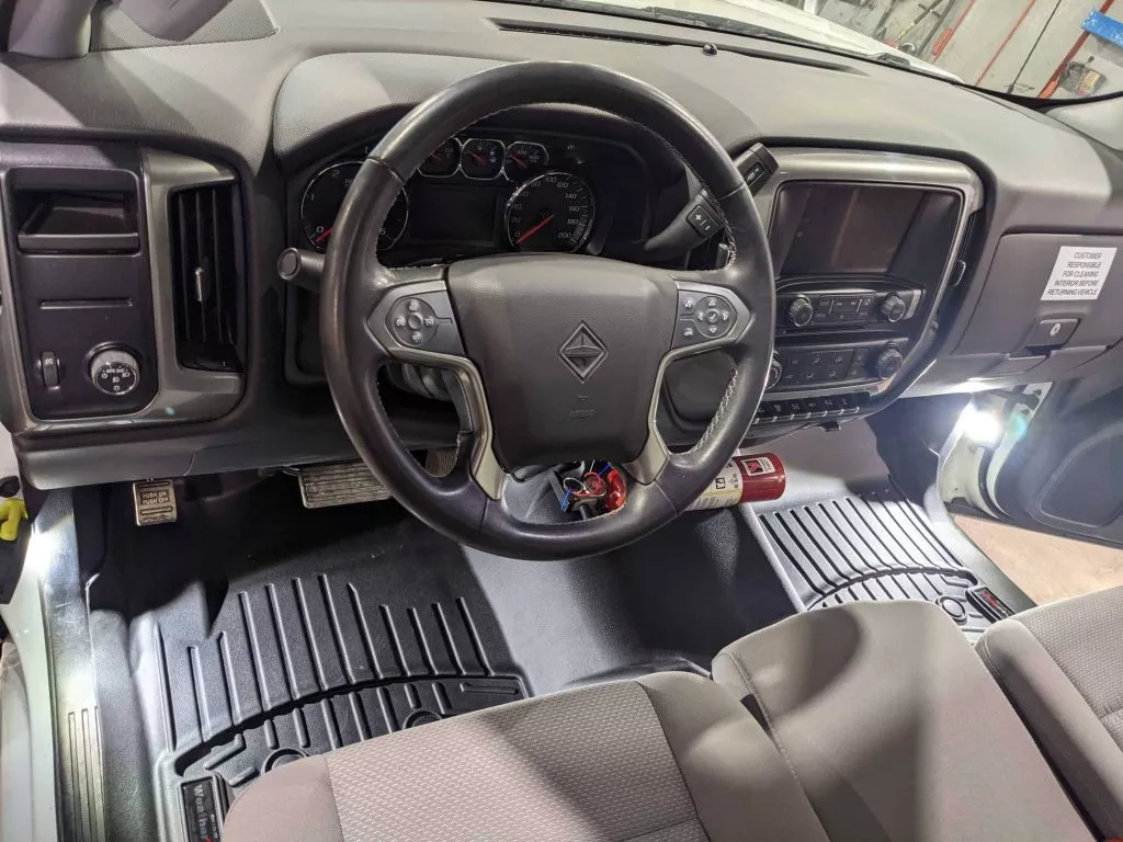 International CV Moulded Floor Liner- Regular Cab, No Console