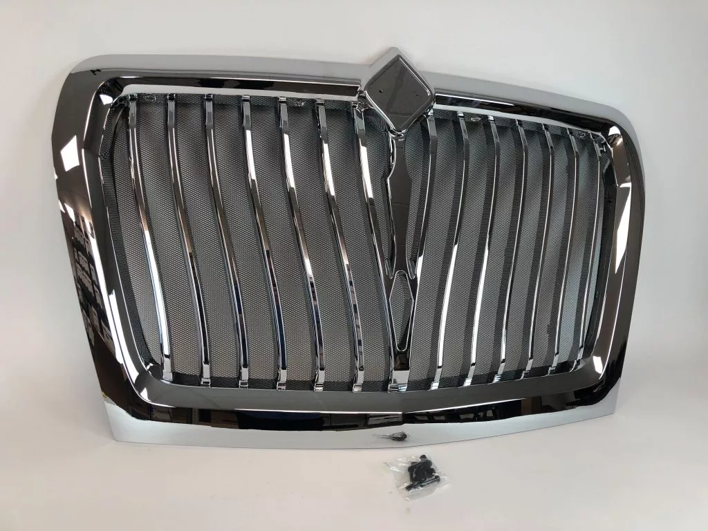 International LT Grille- Chrome w/ bugscreen