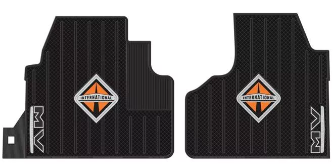 International Trucks MV Rubber Floor Mats