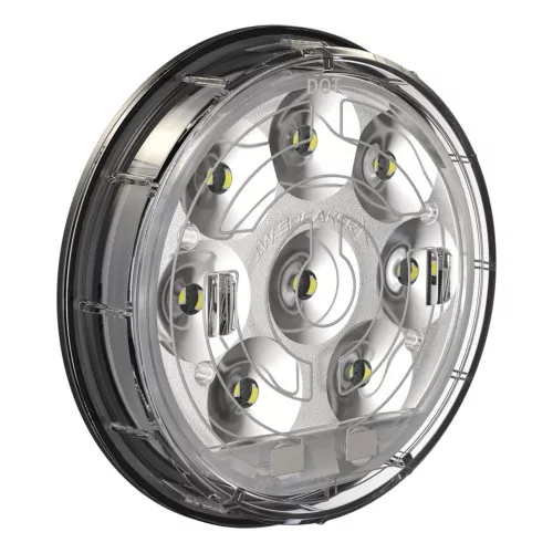 JW Speaker 0346471 Model 234 Heated DOT Clear LED Reverse Back Up Light 12-24V
