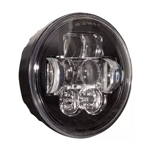 JW Speaker 0550921 8630 Evolution Black Bezel 5.75" LED HI/Low Beam Headlight